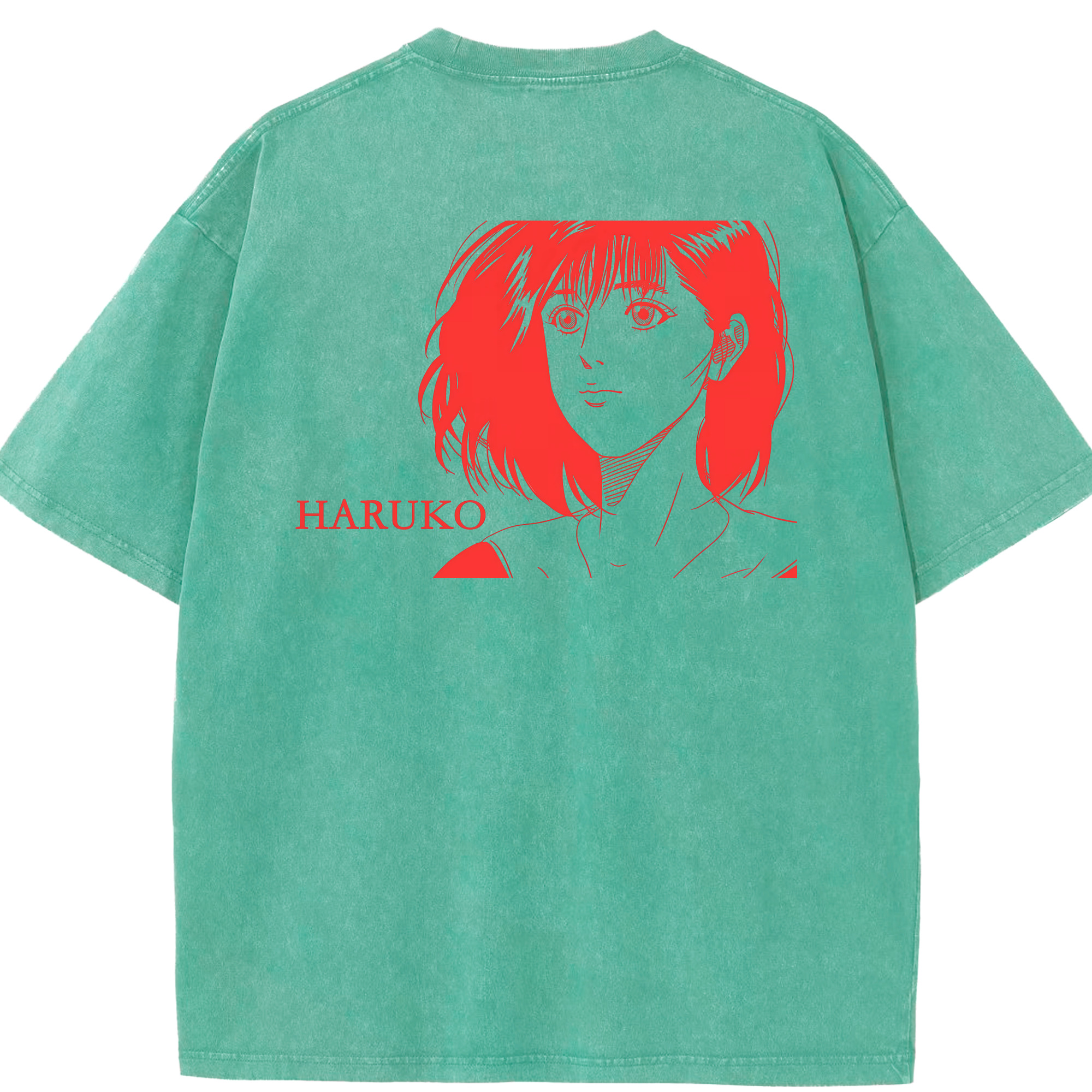 （画像用） SLAM DUNK／スラムダンク 綿100% ヴィンテージ風 半袖Tシャツ（背面プリント）